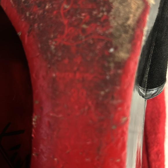 Christian Louboutin patent platform sandals size 39 - Picture 5 of 13